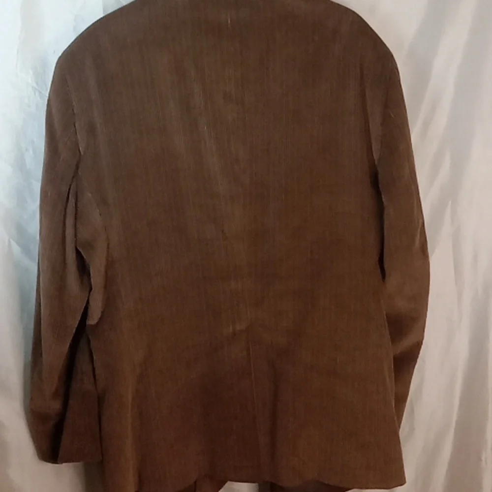 Dockers brown cotton suit jacket 48R